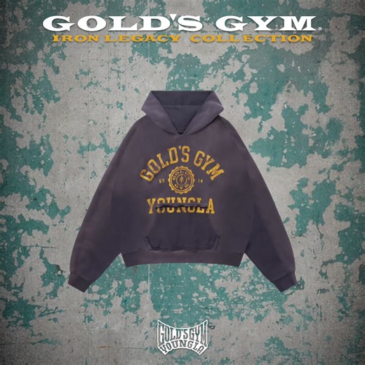 Gold’s Gym x YOUNGLA returns with the Iron Legacy Collection — available now 😈 | YoungLA