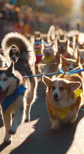 Marathon Runner Gets CHASED By 100 Dogs