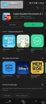 Diccionario Ingles Español