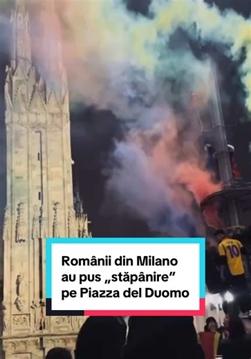 România se afirmă la Milano: Piazza del Duomo