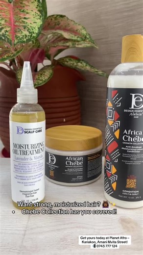 Your hair deserves the Chebe magic 🌿✨ #HairGoals2026 \t•\tFrom braids to twist outs, we’ve got your hair covered 💆🏾‍♀️ PlanetAfroHairCare#DesignEssentials #ChebeCollection #HairCareTips #HealthyHairJourney