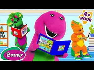 Reading is Fun! | 4 Hours Full Episodes | Barney the Dinosaur