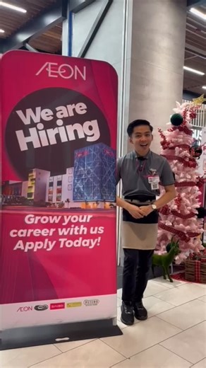 AEON Careers on Instagram: "Hi, AEON Malaysia akan membuka booth recruitment / pencarian pekerja secara bersemuka (walk-in interview) di: ✅ AEON Shah Alam 📆 Tarikh: 08.01.26 (Khamis) ⏰ Masa: 10:00 AM - 5:30PM 📍Lokasi: Booth terletak berdekatan AEON Supermarket dan Kaunter Cashier Sila bawa: ✅ Resume ✅ Salinan IC ✅ Penyata KWSP Pelbagai jawatan disediakan di AEON seperti: ✅ Trainee Cashier / Cashier ✅ Sales Assistant ✅ Production Assistant ✅ Trainee Baker Ayuh beramai-ramai datang untuk memohon
