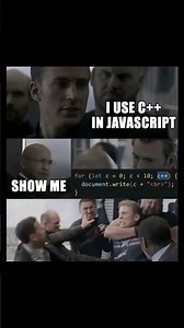 How to use C++ in JavaScript? #coding #funny #memes #javascript #cpp