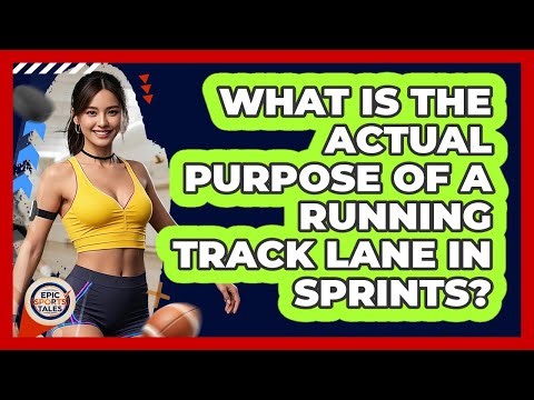 What Is The Actual Purpose Of A Running Track Lane In Sprints? - Epic Sports Tales