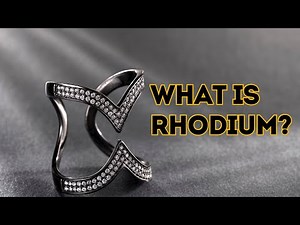 What is RHODIUM? Why is it used to plate jewelry?