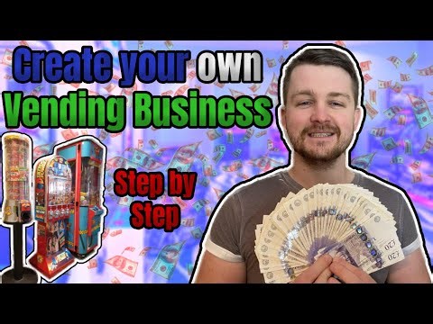 How To Start A Vending Business IN THE UK step by step 2024