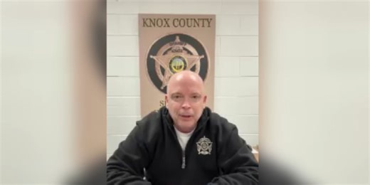 Knox County sheriff encourages community to stay alert heading into work week