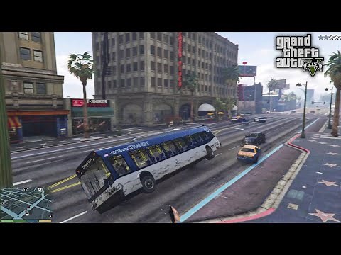 Insane GTA 5 Bus Driving! Crazy Speed & Epic City Chaos 🚌💥