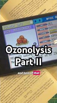 Organic Chemistry: Review of Ozonolysis and Molozonide formation/breakdown in Alkenes