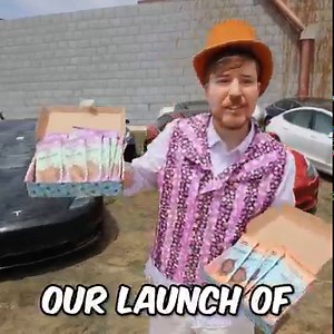 7.7K views · 2K reactions | new  flavors are here, and MrBeast is celebrating with FREE Teslas, cash, and tons of legen-dairy prizes! here's how you can win:  snag your MrBeast bars  scan the sticker on the box  enter your code and spin to win 螺 all prizes are instant win | Feastables | Facebook