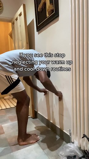 Hamstrings stretches made more effective using a wall #legday #recovery #sore #fitness #stretch #viral