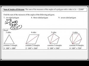 Math 118 : 1.4 #7, #8 (Mathematical Explorations Tutorial : Polygons)