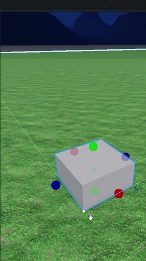 How to use the scale tool in Roblox Studio #robloxstudio #helping #scale