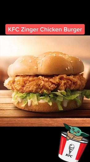 Delicious KFC Zinger Chicken Burger Recipe