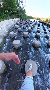 Parkour guess time — will it be a pass or a splash? 💦 With Osmo Action 5 Pro’s RockSteady 3.0, even the wildest moves stay smooth and dynamic. Get ready for that first-person adrenaline! 🎬: IG/raphoubl #OsmoAction5Pro | DronesKaki