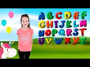 ABC song with ballons Nursery Rhymes & Kids Songs
