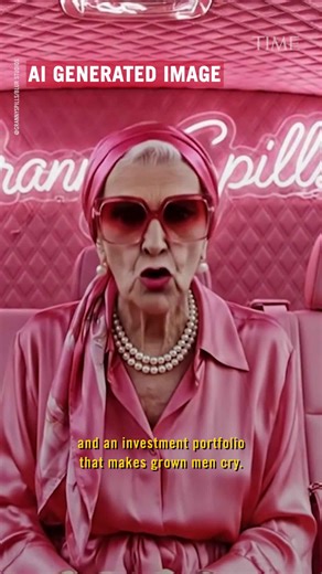 This AI Grandma Is Going Viral. Is She the Future of Influencing? [VERTICAL]