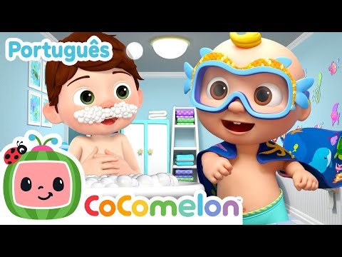 Hora do Banho com o Rápido Peixinho | CoComelon Brasil | Músicas em Português