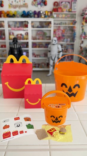 86K views · 1.2K reactions | Yay! I got the McPumpkin! (Does not come with the mini food, I made it out of clay)#mcdonalds #happymeal #miniature #mcpumpkin #pumpkin #happymealtoy #lilmcdonalds #halloween #diy | DisneySweetstuff | Facebook