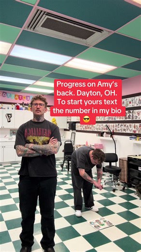 Smile Tattoo Shop #daytonohio #cincinnati #columbus #patchworktattoo #tattootiktok