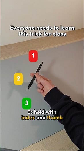 Learn the TRIANGLE PASS Trick for School!