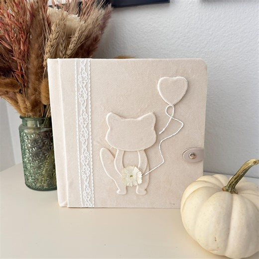 Handmade Baby Memory Book, Custom Suede Photo Album, Personalized Milestone Journal, Baby Keepsake, Newborn Gift, Baby Shower Present - Etsy