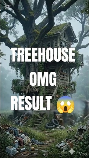 From Ruin to Dream: Abandoned Treehouse Transformation #treehouse #restoration #abandoned
