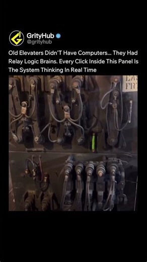 The Genius Mechanical Brain Inside Every Old Elevator 🤯