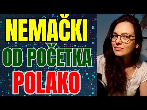 NEMAČKI ZA POČETNIKE OD POČETKA LEKCIJA 1 nova serija | UČITE NEMAČKI SA JELENOM