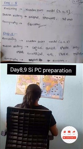 Day 8,9 Si Pc preparation strategy #si#pc#aspirants#tslprb#ytshorts#shortsfeed#viral#subscribe like