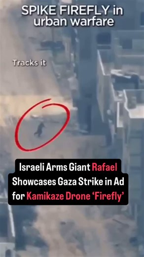 The Asian Chronicle | Israeli defence manufacturer ‘Rafael’ has featured a real combat strike in Gaza as part of a promotional video for its SPIKE Firefly... | Instagram