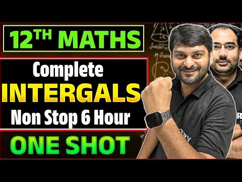 📘 Class 12 Maths Chapter 7 Integrals | One Shot Lecture with Tricks & PYQs