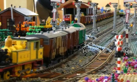 Lego Train Layout NLGM 2024