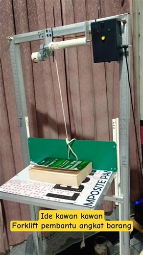 Forklift 1 tombol : ide arduino project #diyprojects #arduino