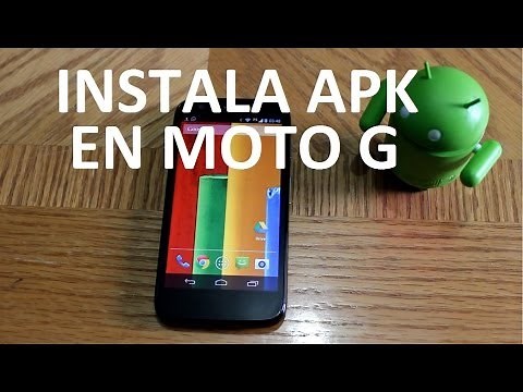 Tutorial Instalar Aplicaciones APK en Motorola Moto G