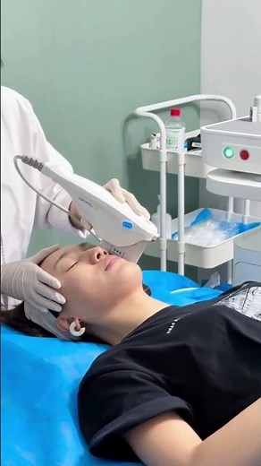 HIFU Facial Treatment Demo | Non-surgical Skin Lifting #HIFU #FacialLifting #BeautyTech #antiaging