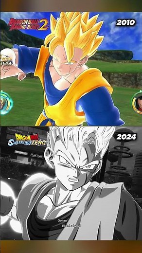 Future Gohan Ultimate Attack Comparison - RB2 Vs Sparking! ZERO