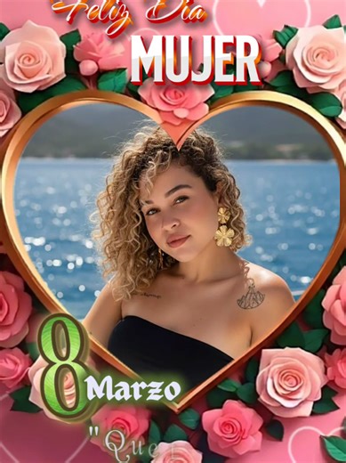 Plantilla gratuita para el Día de la Mujer