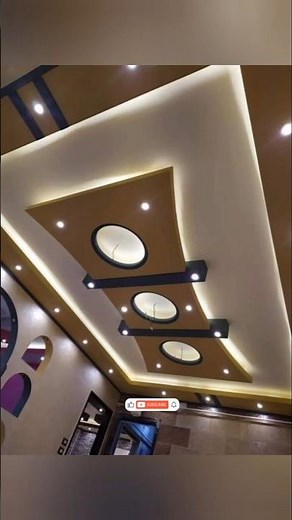 luxury gypsum False Ceiling Designs #interiordesign