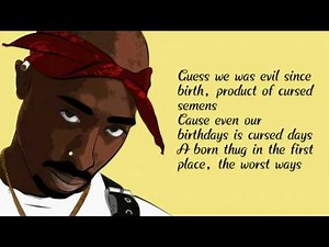 Tupac Shakur 2Pac ft. Eminem - Better Days (Lyrics)