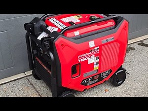 Predator 11,500 Super Quiet Inverter Generator Review