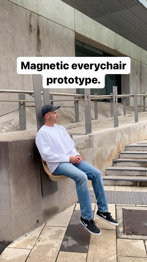 391K views · 271 reactions | The Magnetic Chair you can take everywhere by @nudemodular, who enjoys designing furniture where the structural elements are exposed.鱗⁠ : @nudemodular | Highsnobiety | Facebook