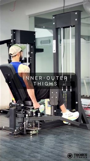 Abductor & Adductor Machine | Dual Workout Power