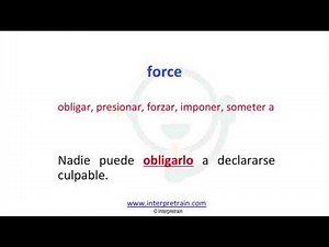 English/Spanish Court Interpreter Oral Exam Training: Plea Vocabulary