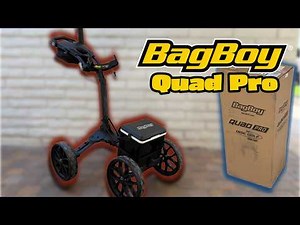 Unboxing My Brand NEW BagBoy Quad Pro Push Cart