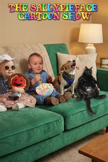 You’re watching the opening of the Sally Pie Face cartoon show! Stay tuned for more fun in the videos ahead. #Children’s Books #Children #Sally Pie Face #Cartoon Show #Dogs and Cats