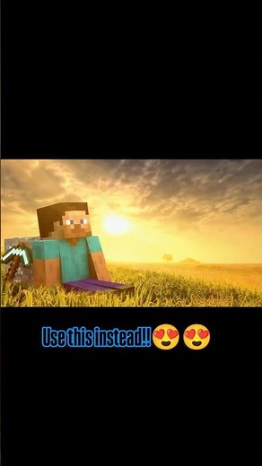 "POV: You finally found the cleanest Minecraft visuals."#wallpaper #aesthetic #4kwallpaper #cool