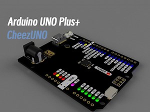 【开源】光污染！！自制Arduino UNO Plus