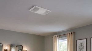 Broan-NuTone Non-Lit PowerHeat Bathroom Exhaust Fan and Heater, 110 CFM, 2.0 Sones, White